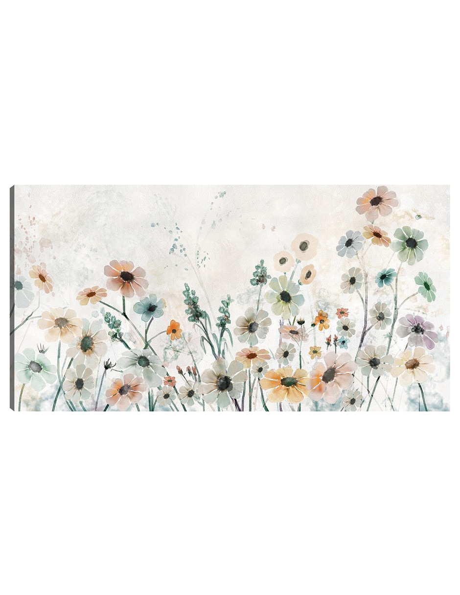 Cuadro decorativo Flores suaves mixta Cuadro decorativo Flores suaves mixta