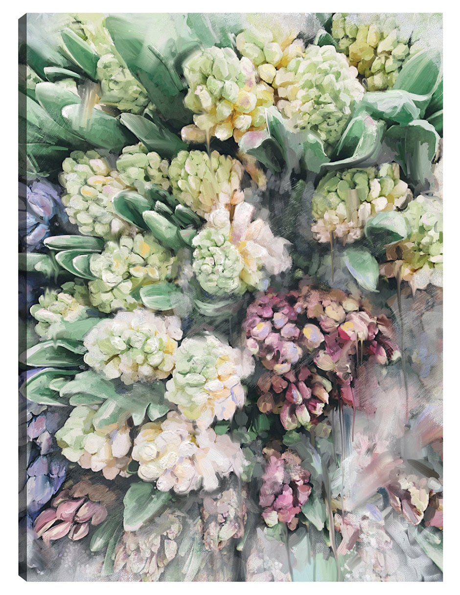 Cuadro decorativo Flores técnica mixta Arreglo Floral