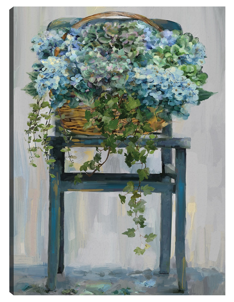 Cuadro decorativo Hortensias De Granja técnica mixta Arreglo Floral Cuadro decorativo Hortensias De Granja técnica mixta Arreglo Floral