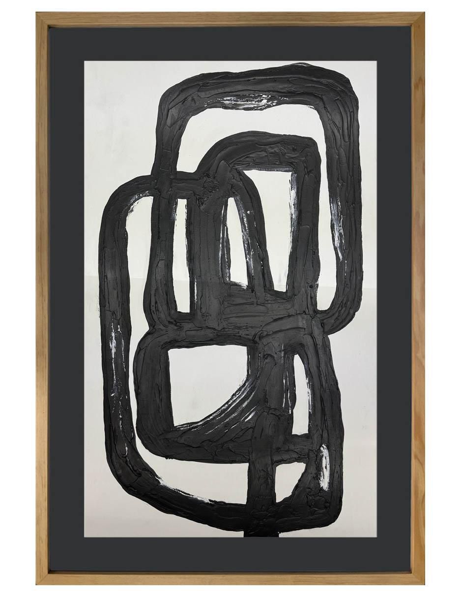 Pintura Nudo técnica acrílico Armonía Sutil
