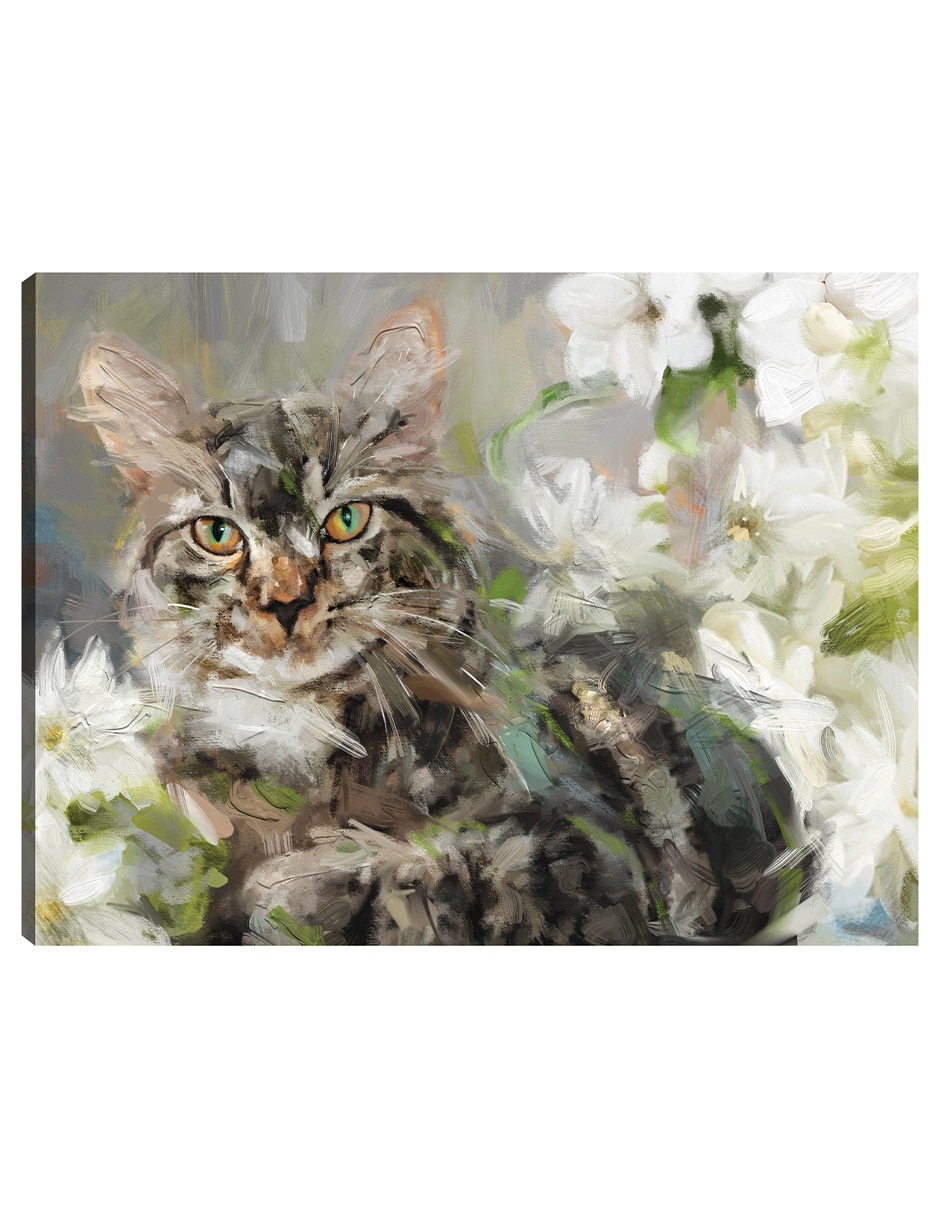 Cuadro decorativo Jolis Charlas I técnica mixta Animales Domésticos Cuadro decorativo Jolis Charlas I técnica mixta Animales Domésticos