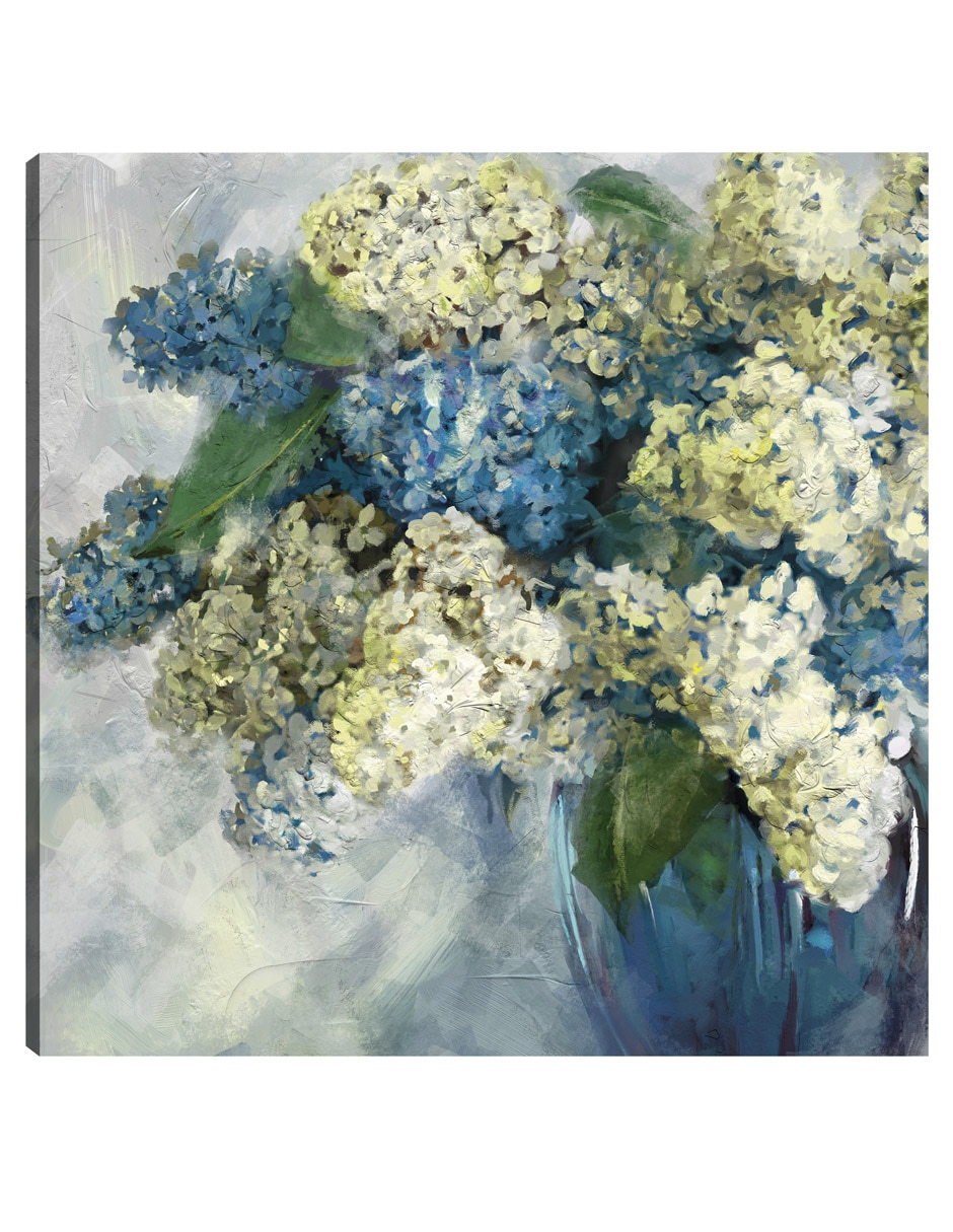 Cuadro decorativo Lilas técnica mixta Arreglo Floral Cuadro decorativo Lilas técnica mixta Arreglo Floral