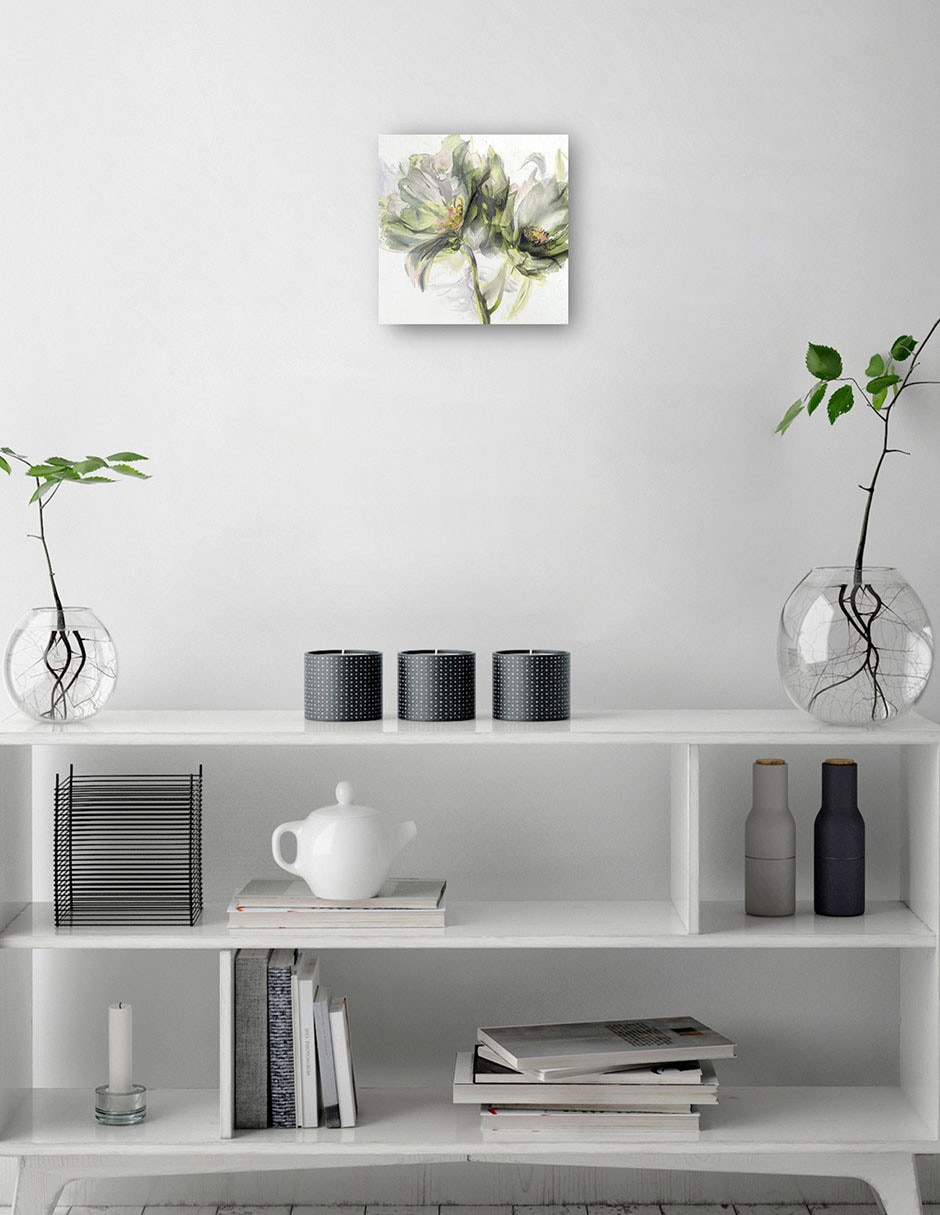 Cuadro decorativo Jardín Susurrante I técnica mixta Floración 2