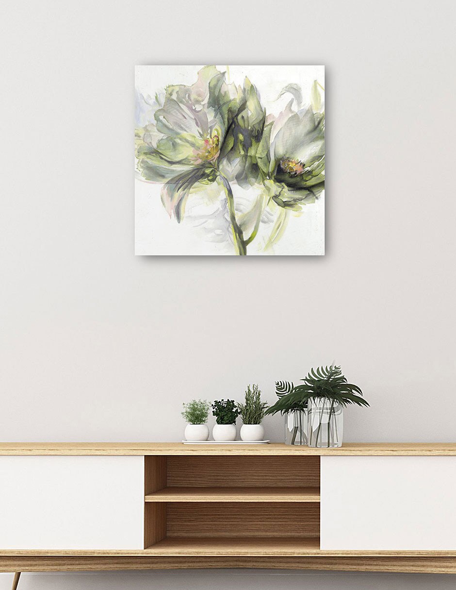 Cuadro decorativo Jardín Susurrante I técnica mixta Floración 5