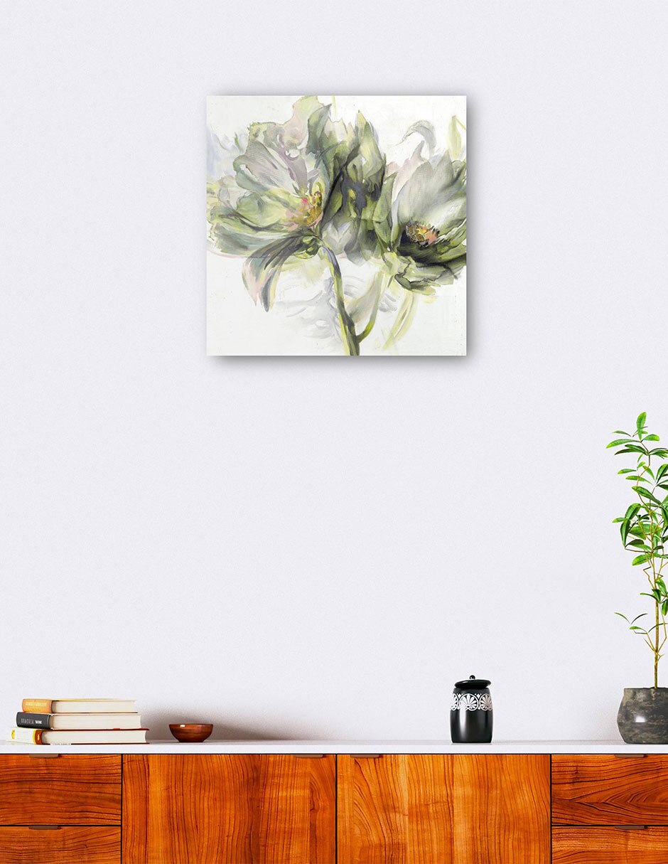 Cuadro decorativo Jardín Susurrante I técnica mixta Floración 6