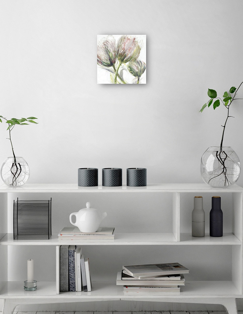 Cuadro decorativo Jardín Susurrante Ii técnica mixta Floración 2