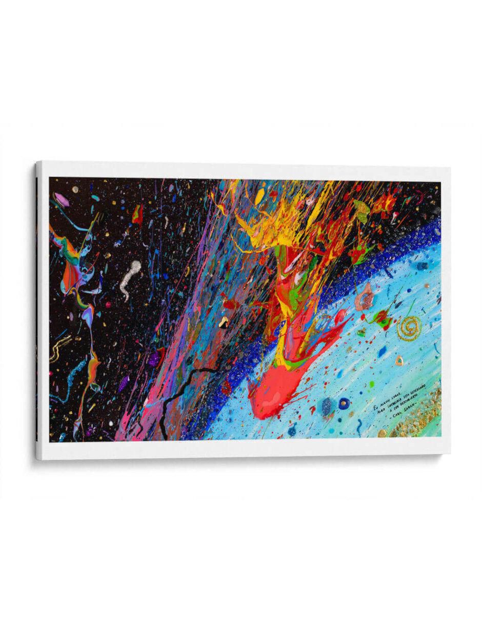 Cuadro decorativo Canvas Lab Travesía interestelar por Goga