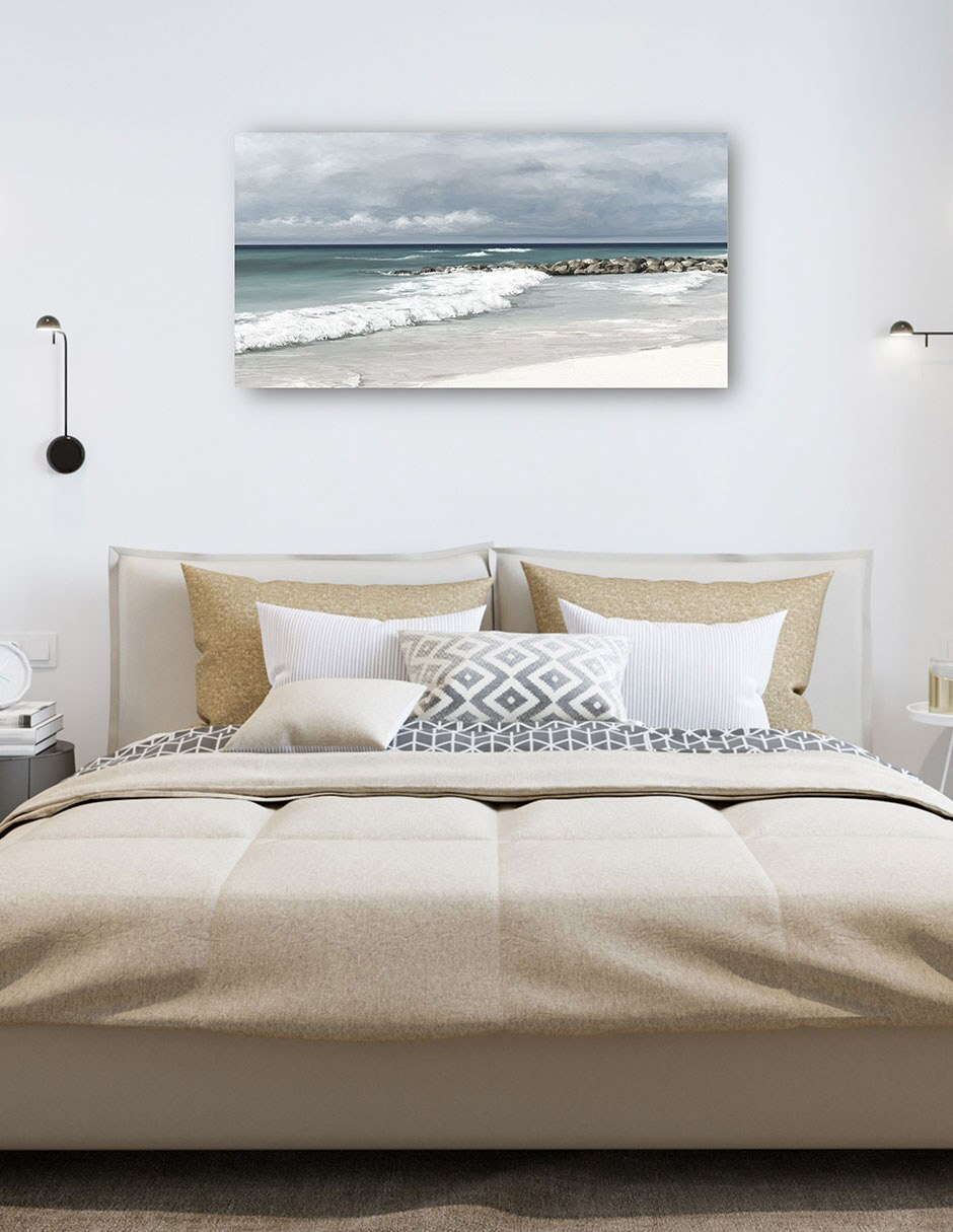 Cuadro decorativo Luz De Surf técnica mixta Playas 6