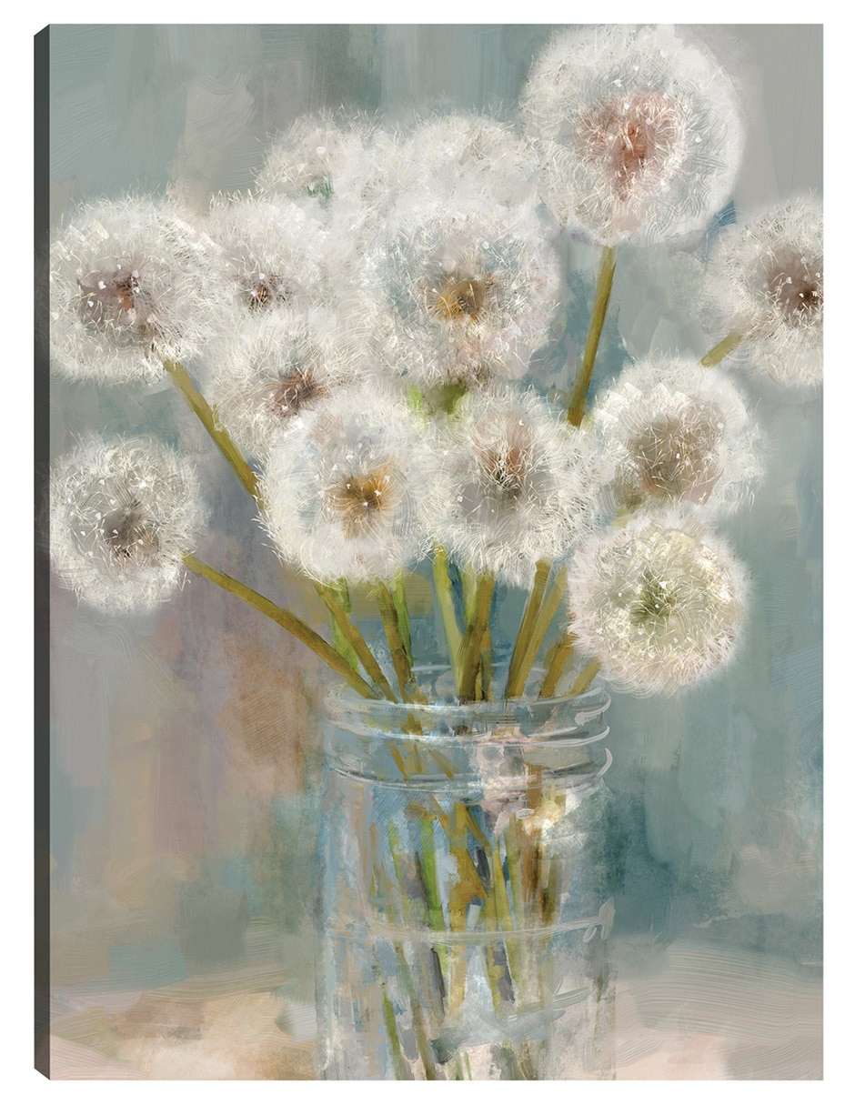 Cuadro decorativo Mason Jar Deseos I técnica mixta Floreros Cuadro decorativo Mason Jar Deseos I técnica mixta Floreros