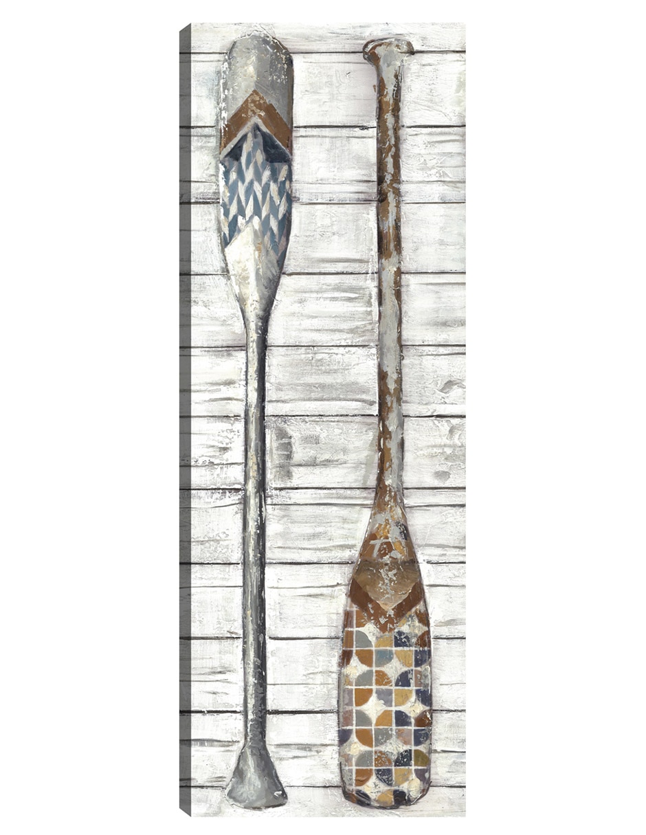 Cuadro decorativo Panel De Remos Y Palas Ii técnica mixta Objetos Cuadro decorativo Panel De Remos Y Palas Ii técnica mixta Objetos