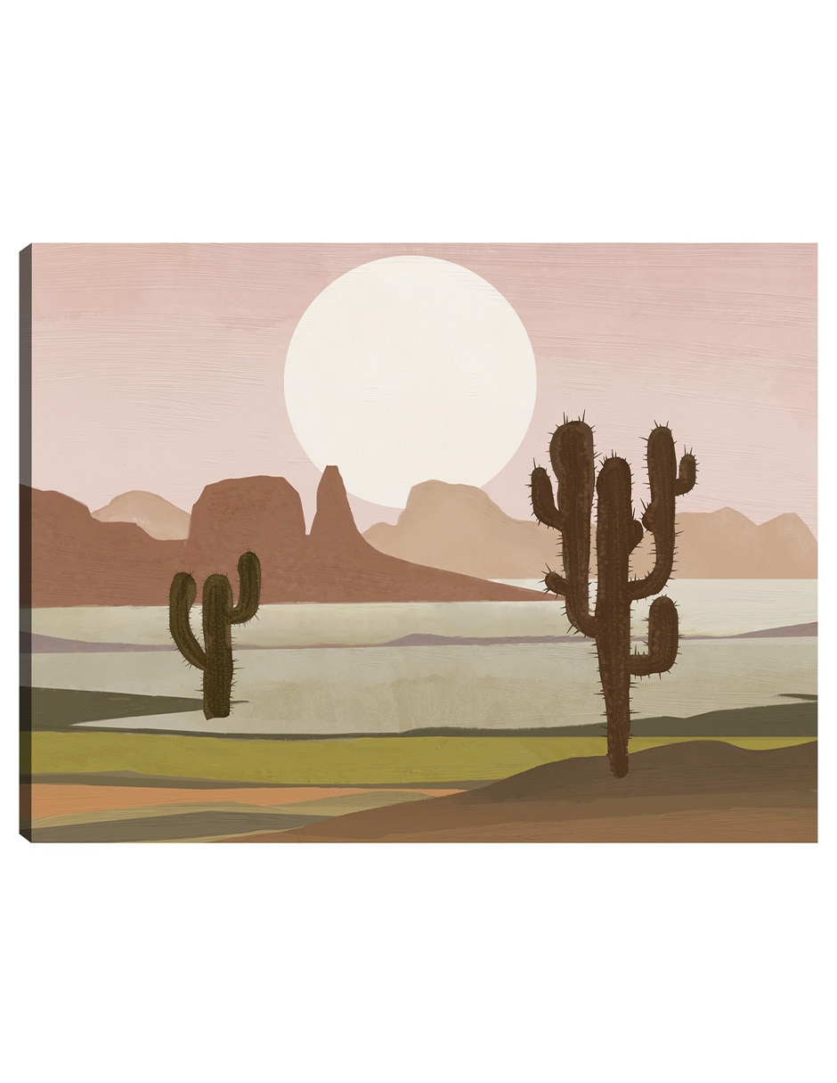 Cuadro decorativo Paisaje Lunar Del Desierto I técnica mixta Desiertos