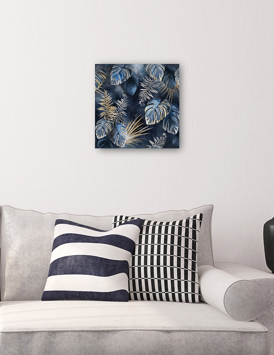 Cuadro decorativo Palmas De Medianoche técnica mixta Floración 4