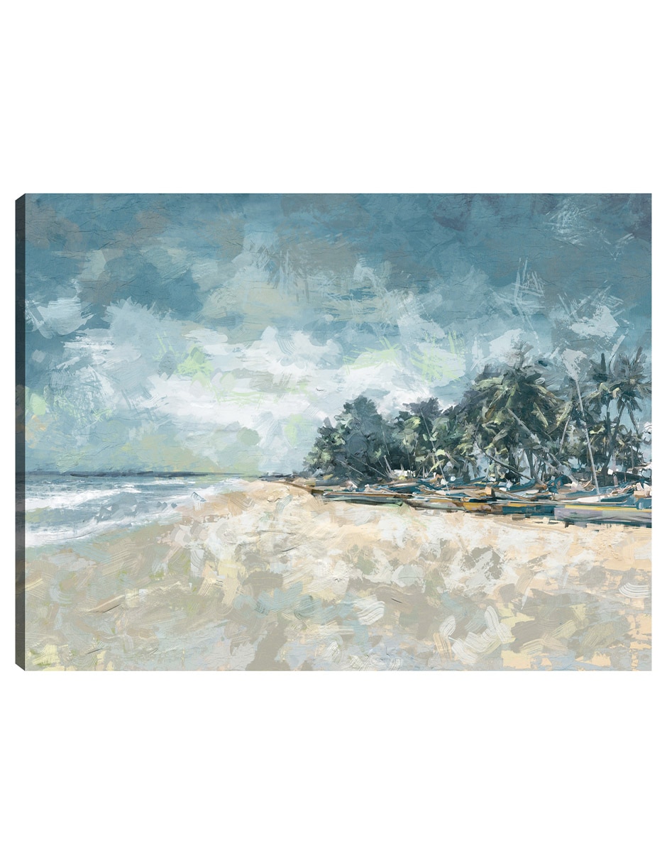 Cuadro decorativo Paraíso técnica mixta Playas Cuadro decorativo Paraíso técnica mixta Playas