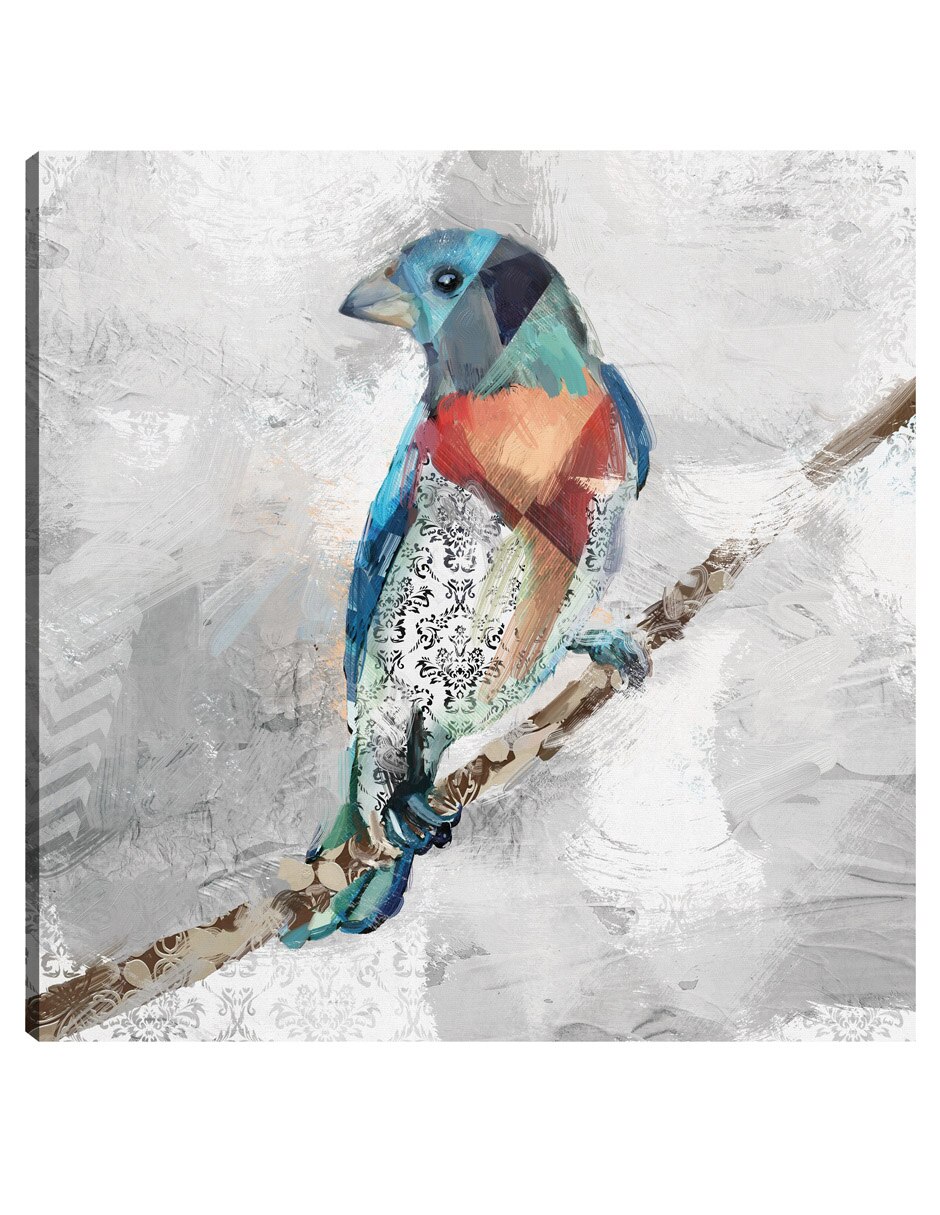 Cuadro decorativo Patrones De Vuelo I técnica mixta Aves Silvestres