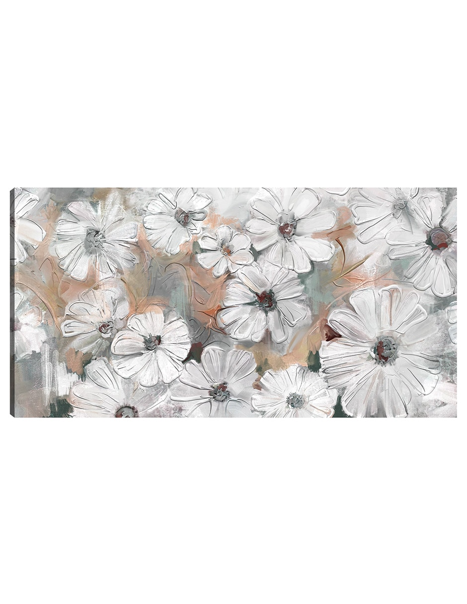 Cuadro decorativo Penélope Rubor técnica mixta Floración Cuadro decorativo Penélope Rubor técnica mixta Floración