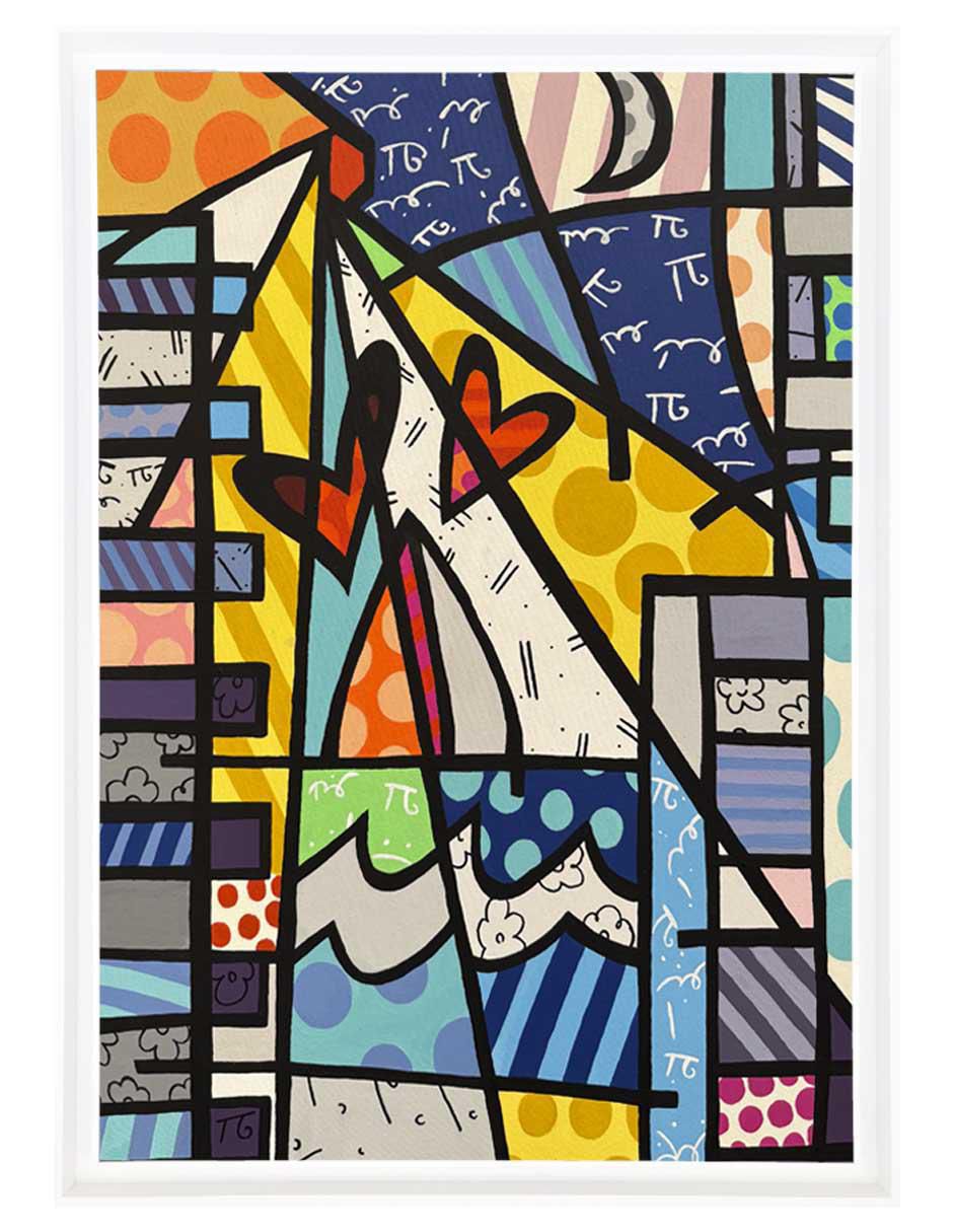 Pintura Colorful Life técnica acrílico Coloridos Pintura Colorful Life técnica acrílico Coloridos