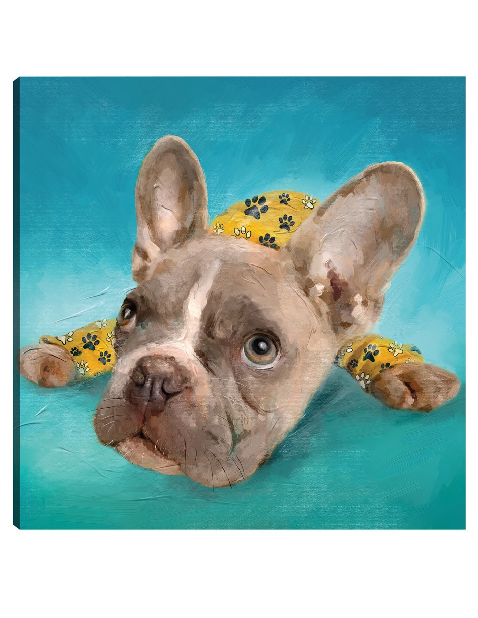 Cuadro decorativo Pj Cachorros Ii técnica mixta Animales Domésticos Cuadro decorativo Pj Cachorros Ii técnica mixta Animales Domésticos