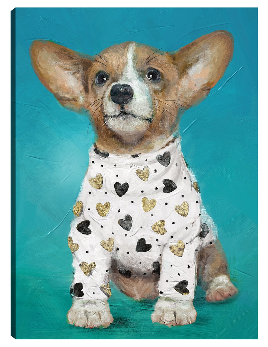 Cuadro decorativo Pj Cachorros Iv técnica mixta Animales Domésticos Cuadro decorativo Pj Cachorros Iv técnica mixta Animales Domésticos