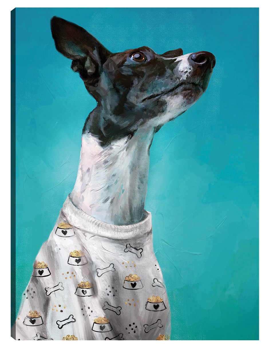 Cuadro decorativo Pj Cachorros I técnica mixta Animales Domésticos