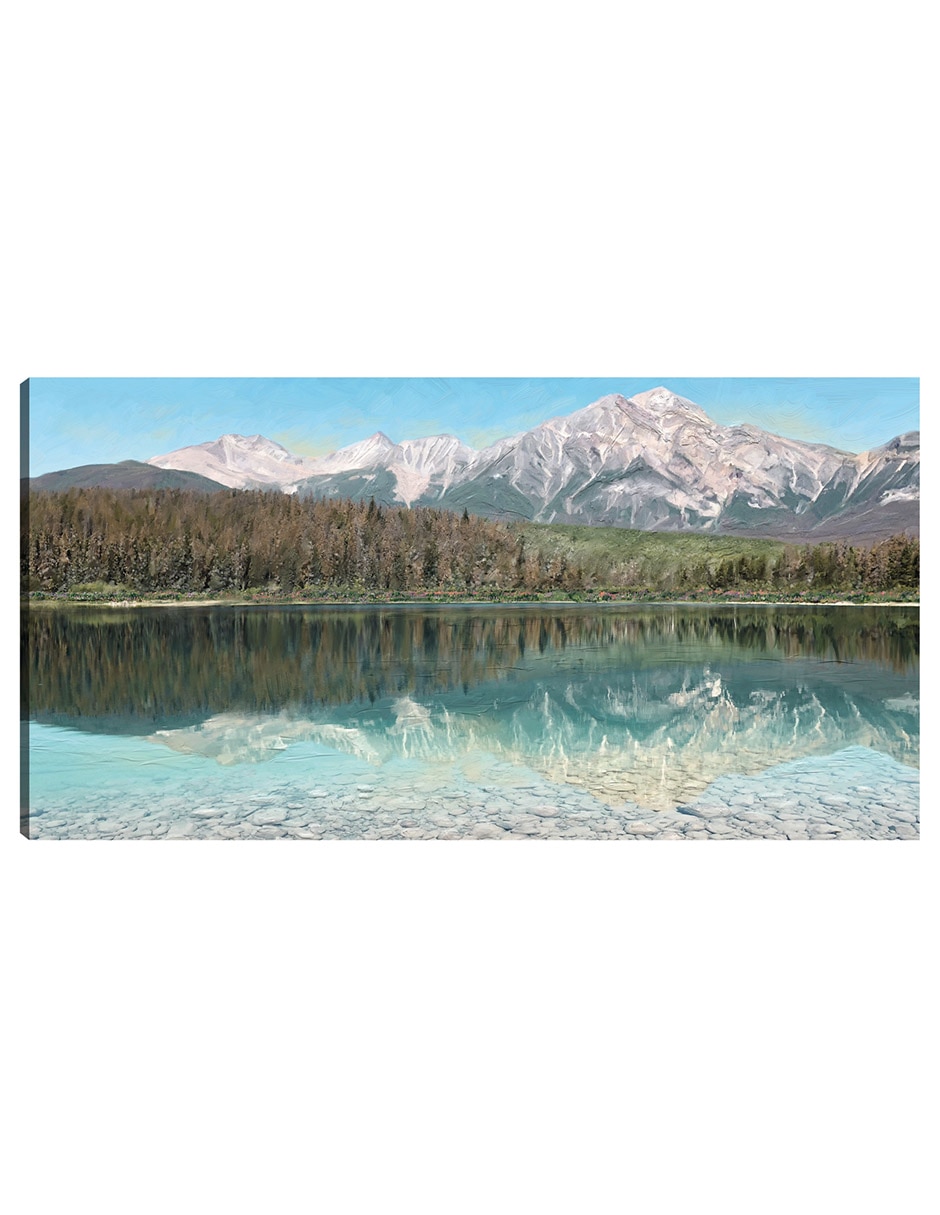 Cuadro decorativo Reflejo Majestuoso técnica mixta Lagos Cuadro decorativo Reflejo Majestuoso técnica mixta Lagos