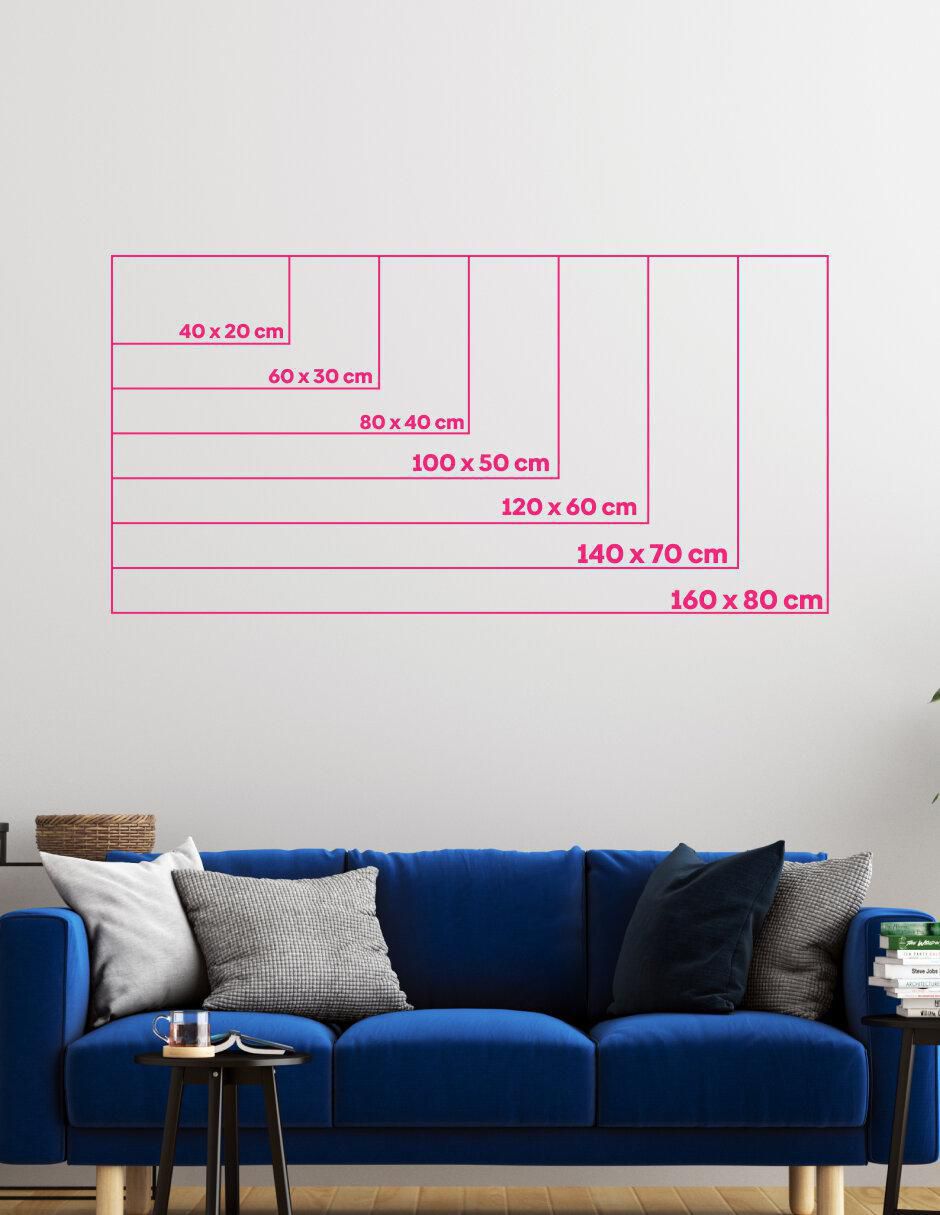 Cuadro decorativo Canvas Lab New york skyline - la style