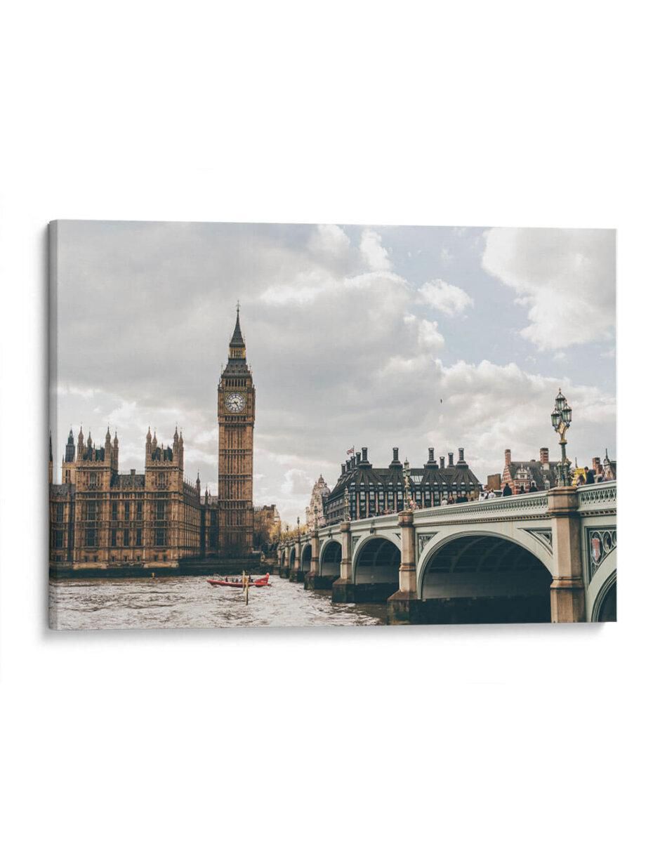 Cuadro decorativo Canvas Lab Hola Londres!