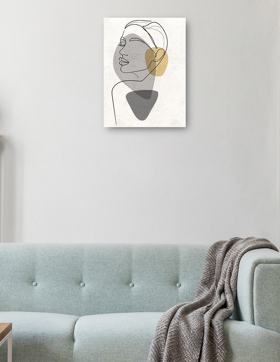 Cuadro decorativo Retrato De Mediados De Siglo Ii técnica mixta Gente 2