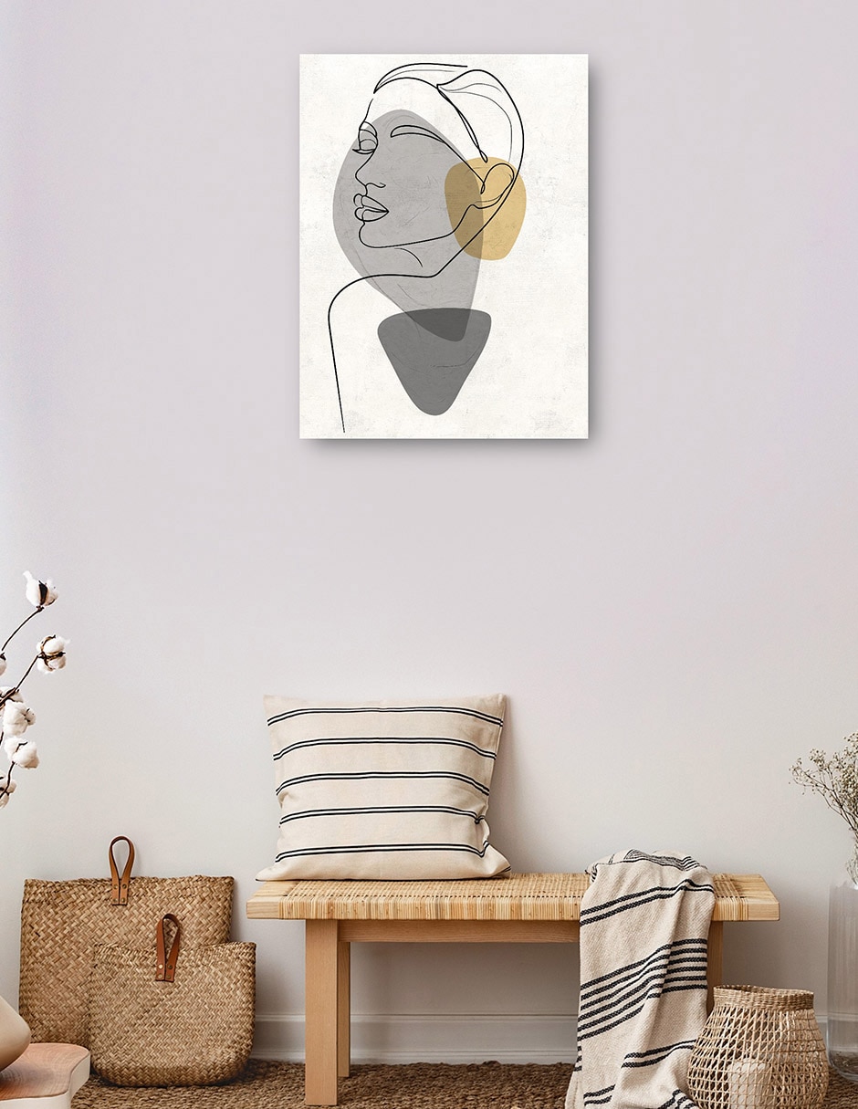 Cuadro decorativo Retrato De Mediados De Siglo Ii técnica mixta Gente 3