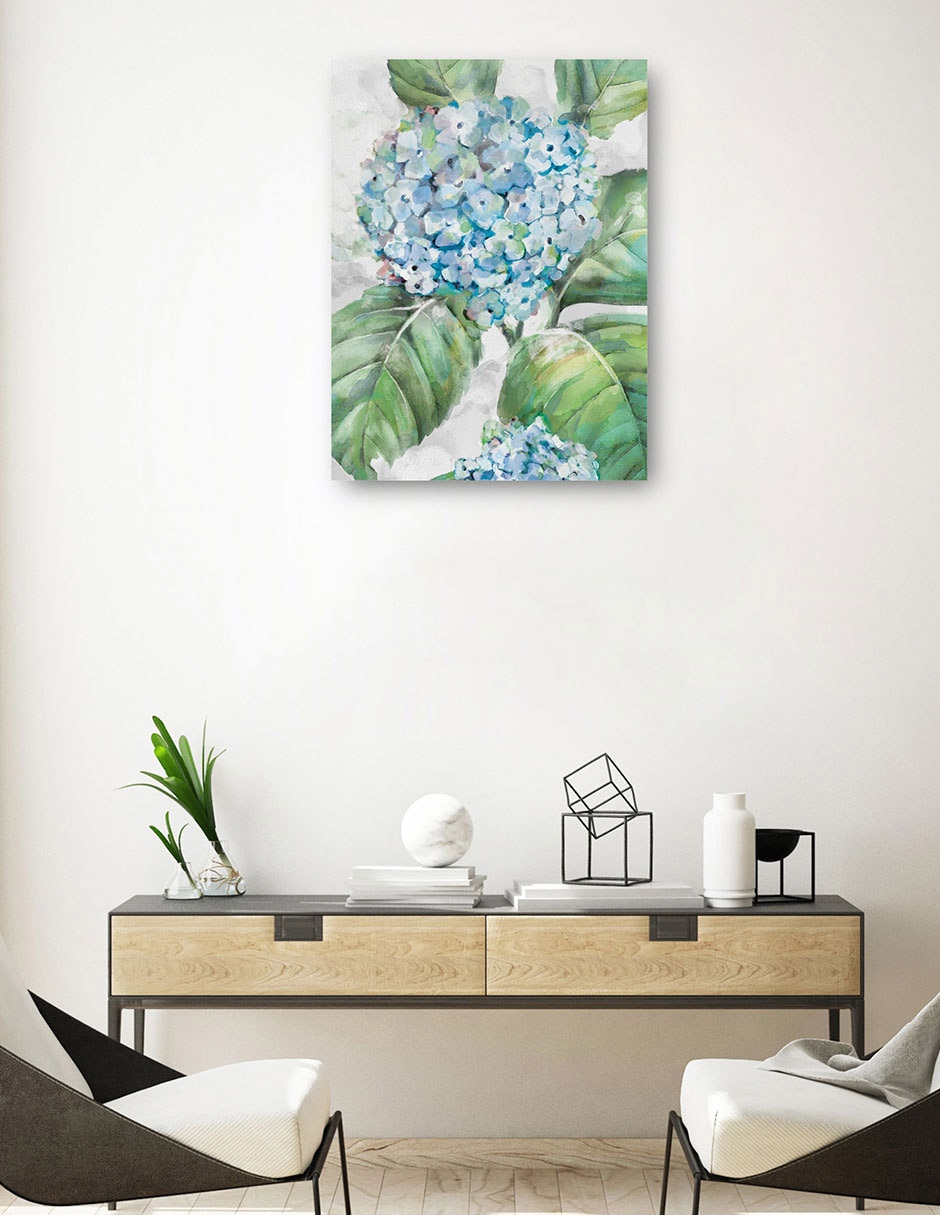 Cuadro decorativo Retratos De Hortensias Ii técnica mixta Floración 3