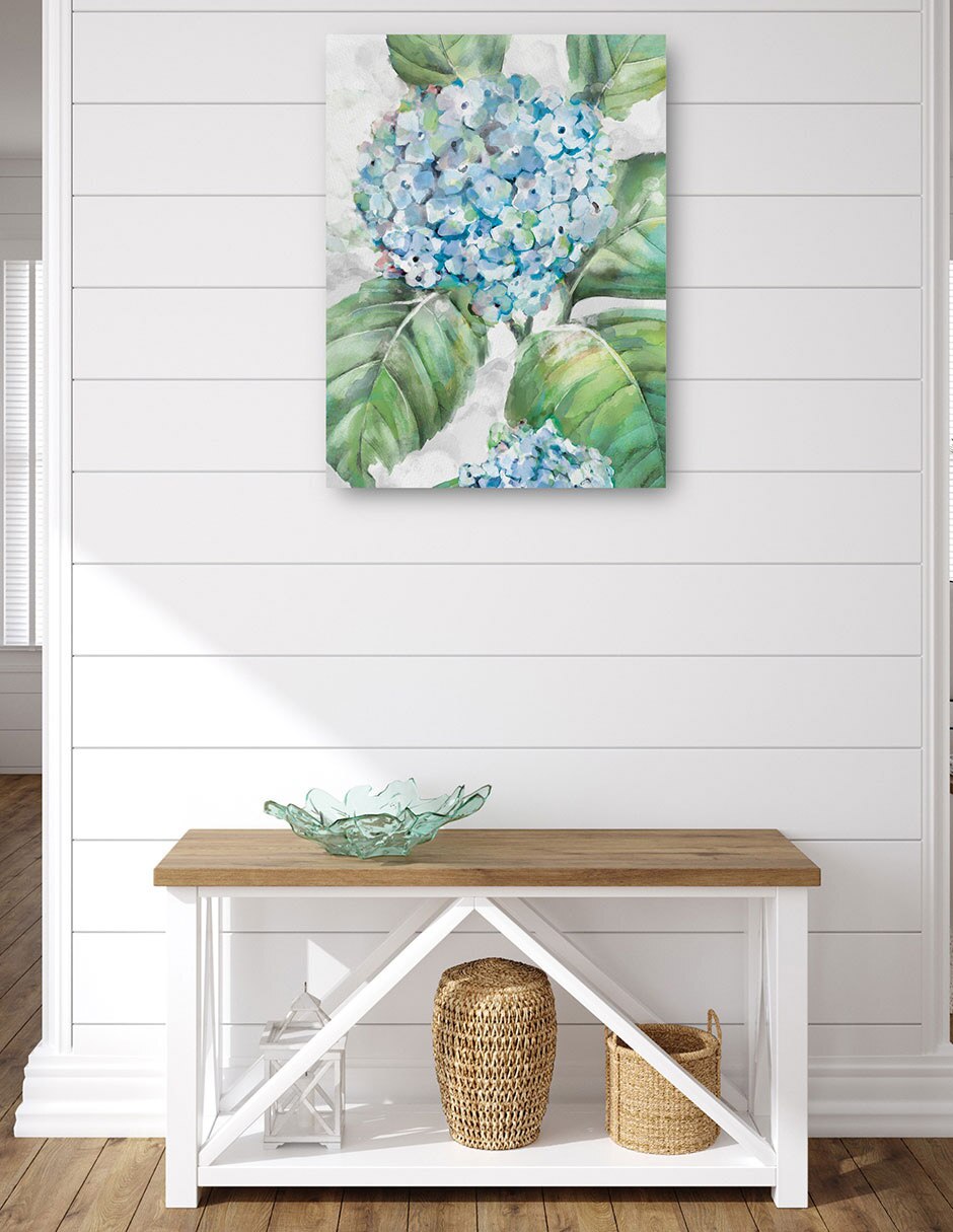 Cuadro decorativo Retratos De Hortensias Ii técnica mixta Floración 4