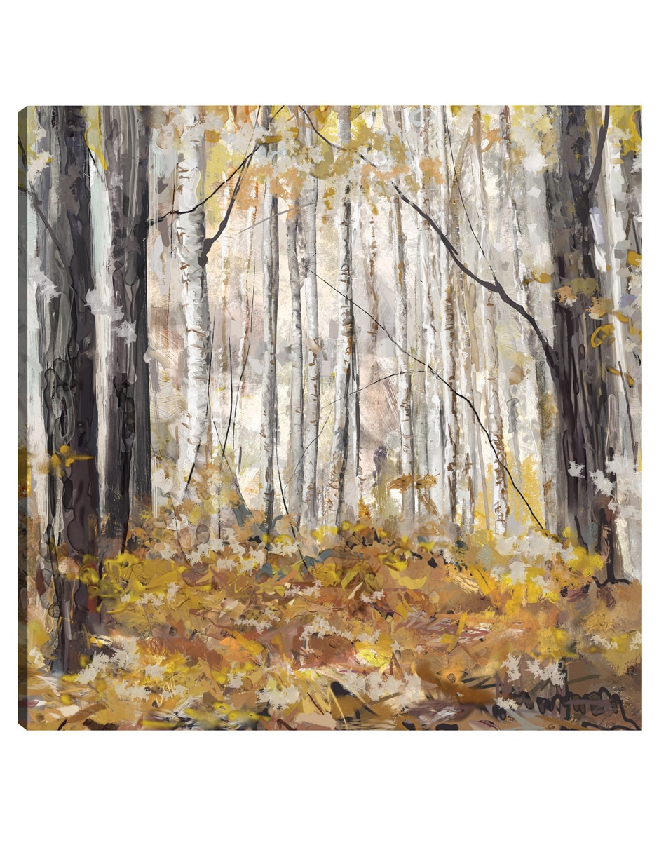 Cuadro decorativo Silencio técnica mixta Bosques Cuadro decorativo Silencio técnica mixta Bosques