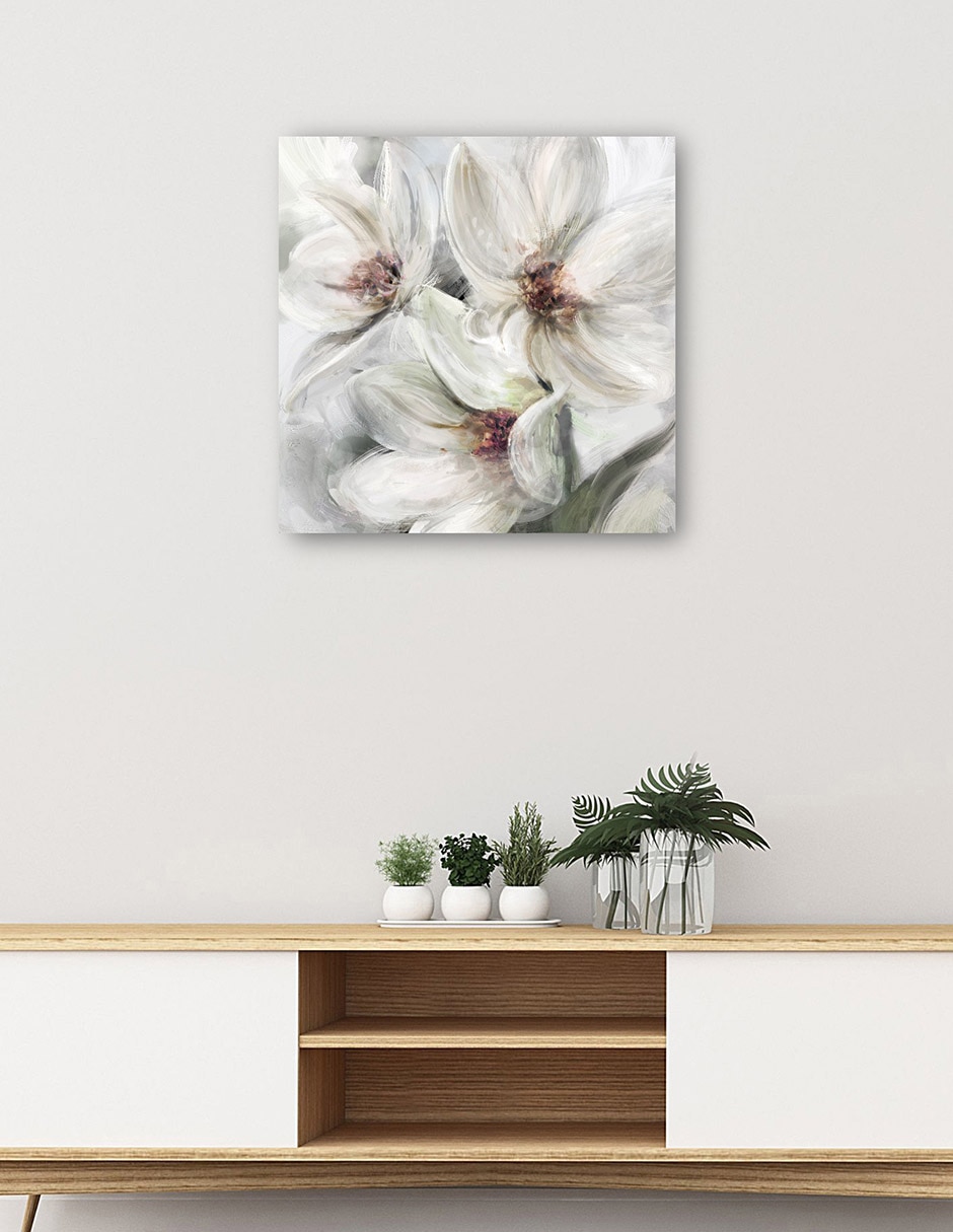 Cuadro decorativo Silencio De Verano Ii técnica mixta Floración 5