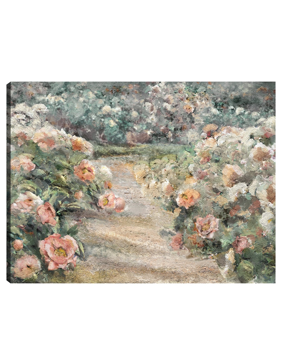 Cuadro decorativo Sendero Del Jardín técnica mixta Caminos Cuadro decorativo Sendero Del Jardín técnica mixta Caminos