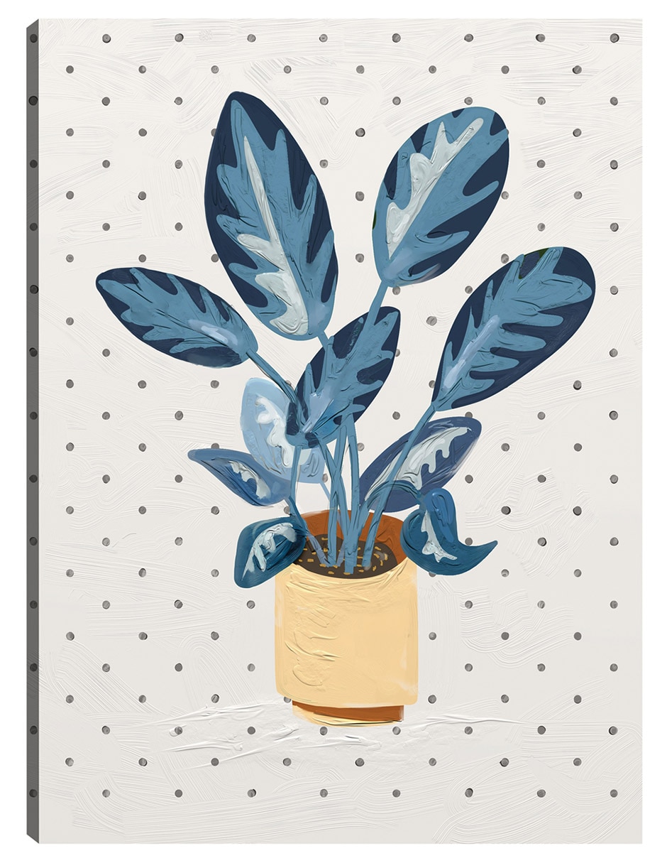 Cuadro decorativo Simple Ii técnica mixta Macetas Cuadro decorativo Simple Ii técnica mixta Macetas