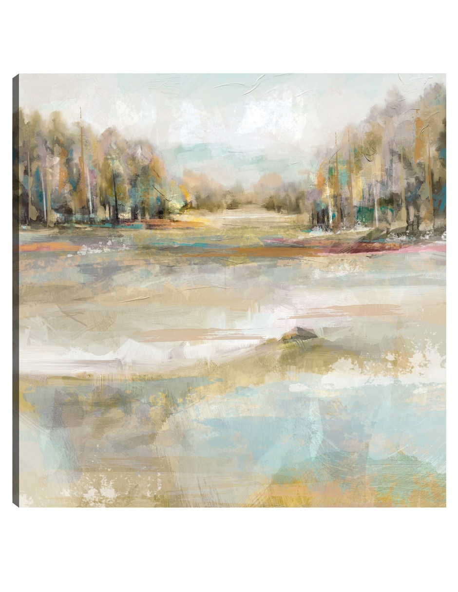 Cuadro decorativo Tranquilidad En Teal técnica mixta Lagos Cuadro decorativo Tranquilidad En Teal técnica mixta Lagos
