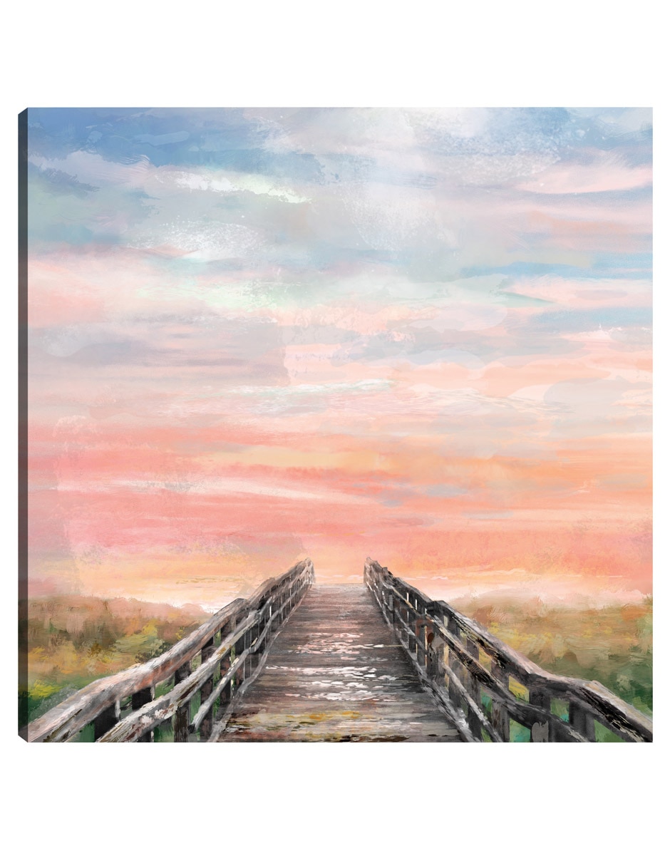 Cuadro decorativo Sorbete Horizonte técnica mixta Caminos Cuadro decorativo Sorbete Horizonte técnica mixta Caminos