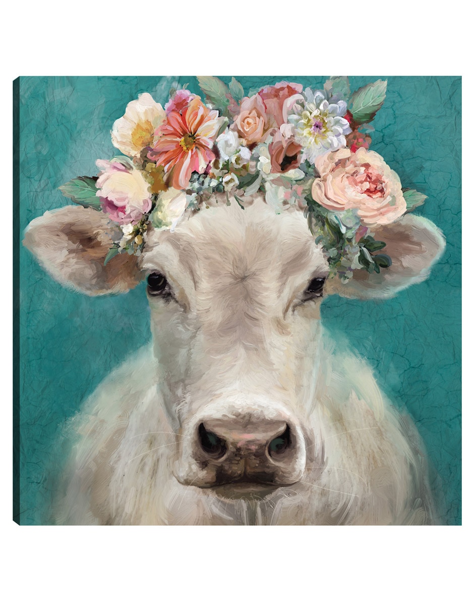 Cuadro decorativo Vacas De Lujo I técnica mixta Animales Domésticos Cuadro decorativo Vacas De Lujo I técnica mixta Animales Domésticos