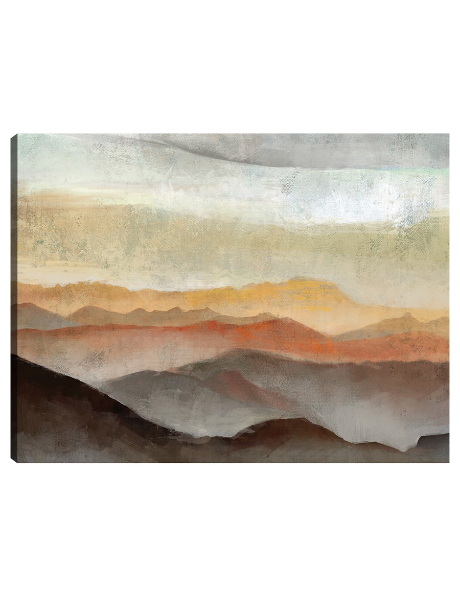 Cuadro decorativo Vista En Capas Ii técnica mixta Campos Cuadro decorativo Vista En Capas Ii técnica mixta Campos