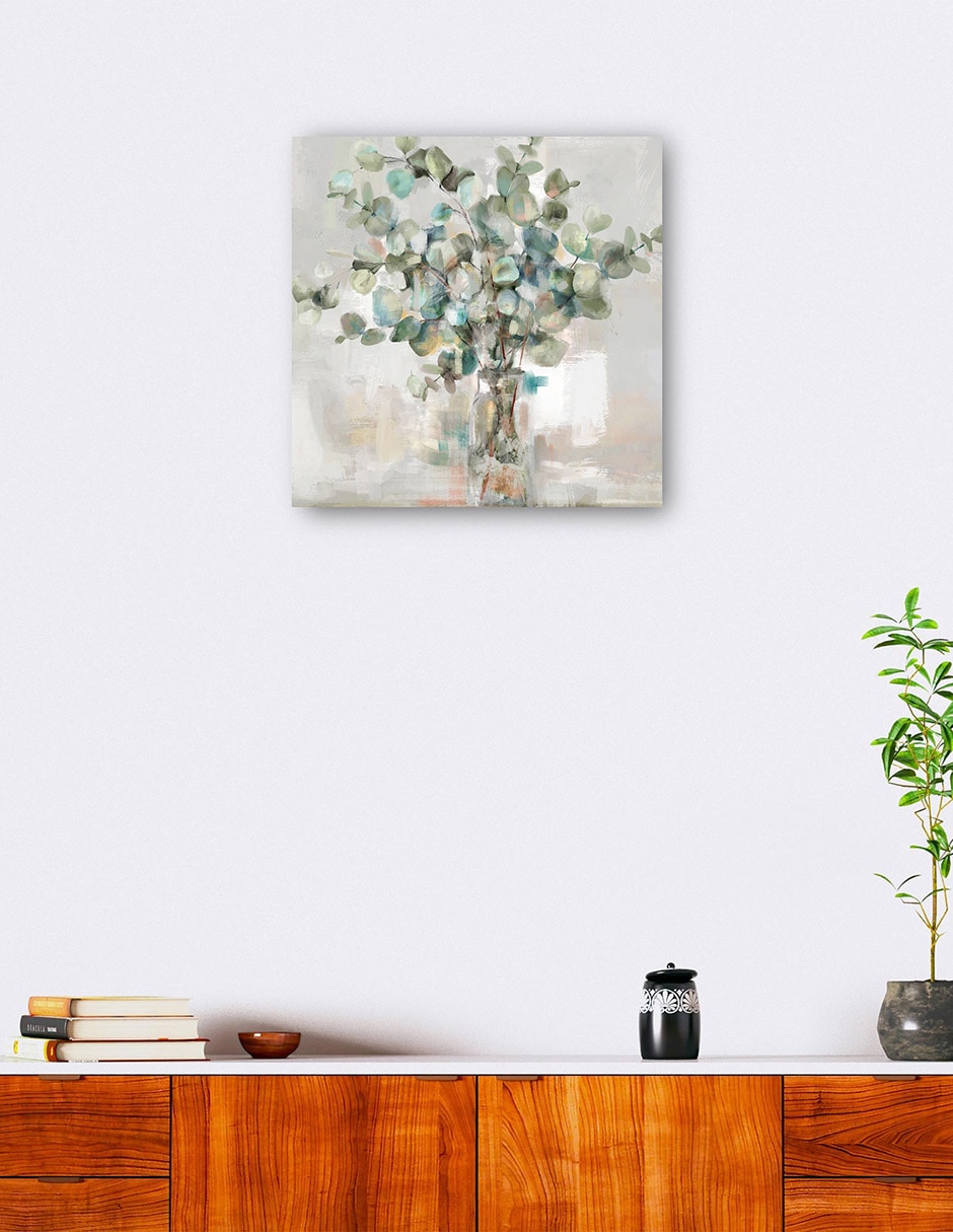 Cuadro decorativo Verduras Esenciales Ii técnica mixta Floreros 6