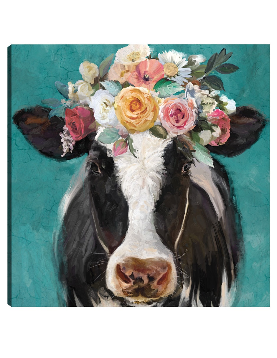 Cuadro decorativo Vacas De Lujo Ii técnica mixta Animales Domésticos