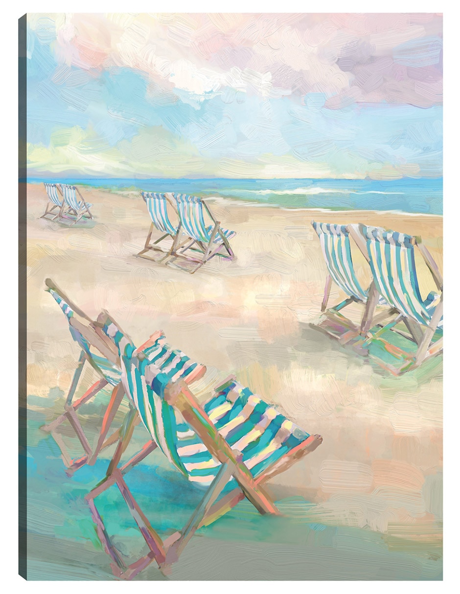 Cuadro decorativo Vista Marítima técnica mixta Playas Cuadro decorativo Vista Marítima técnica mixta Playas