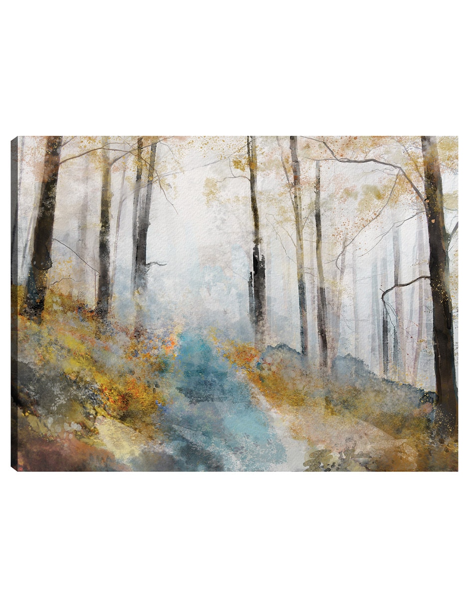Cuadro decorativo Viaje Suave técnica mixta Caminos Cuadro decorativo Viaje Suave técnica mixta Caminos