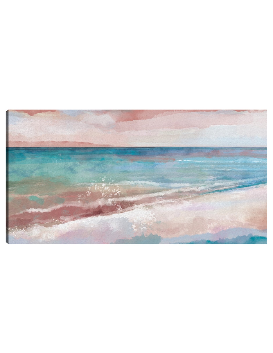 Cuadro decorativo Vista Costera técnica mixta Playas