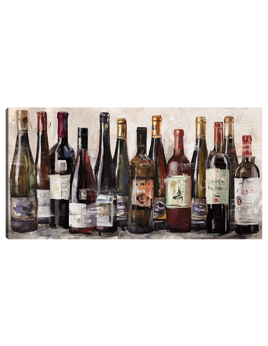 Cuadro decorativo Vinología técnica mixta Viticultura Cuadro decorativo Vinología técnica mixta Viticultura