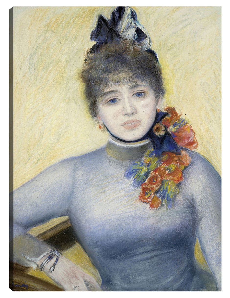 Cuadro decorativo Carolina Rémy (Hacia 1885) técnica mixta Retratos Cuadro decorativo Carolina Rémy (Hacia 1885) técnica mixta Retratos