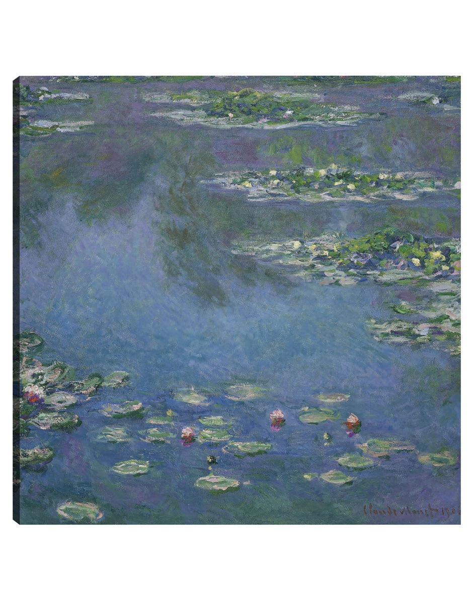 Cuadro decorativo Lirios De Agua (1906) técnica mixta Lagos