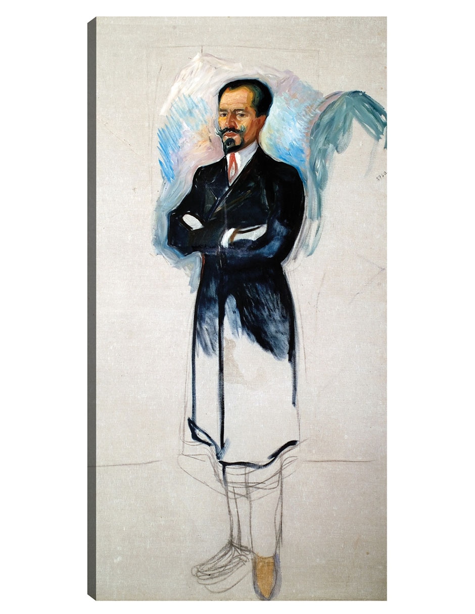 Cuadro decorativo Retrato De Ernest Thiel (Estudio) (1907) técnica mixta Retratos Cuadro decorativo Retrato De Ernest Thiel (Estudio) (1907) técnica mixta Retratos