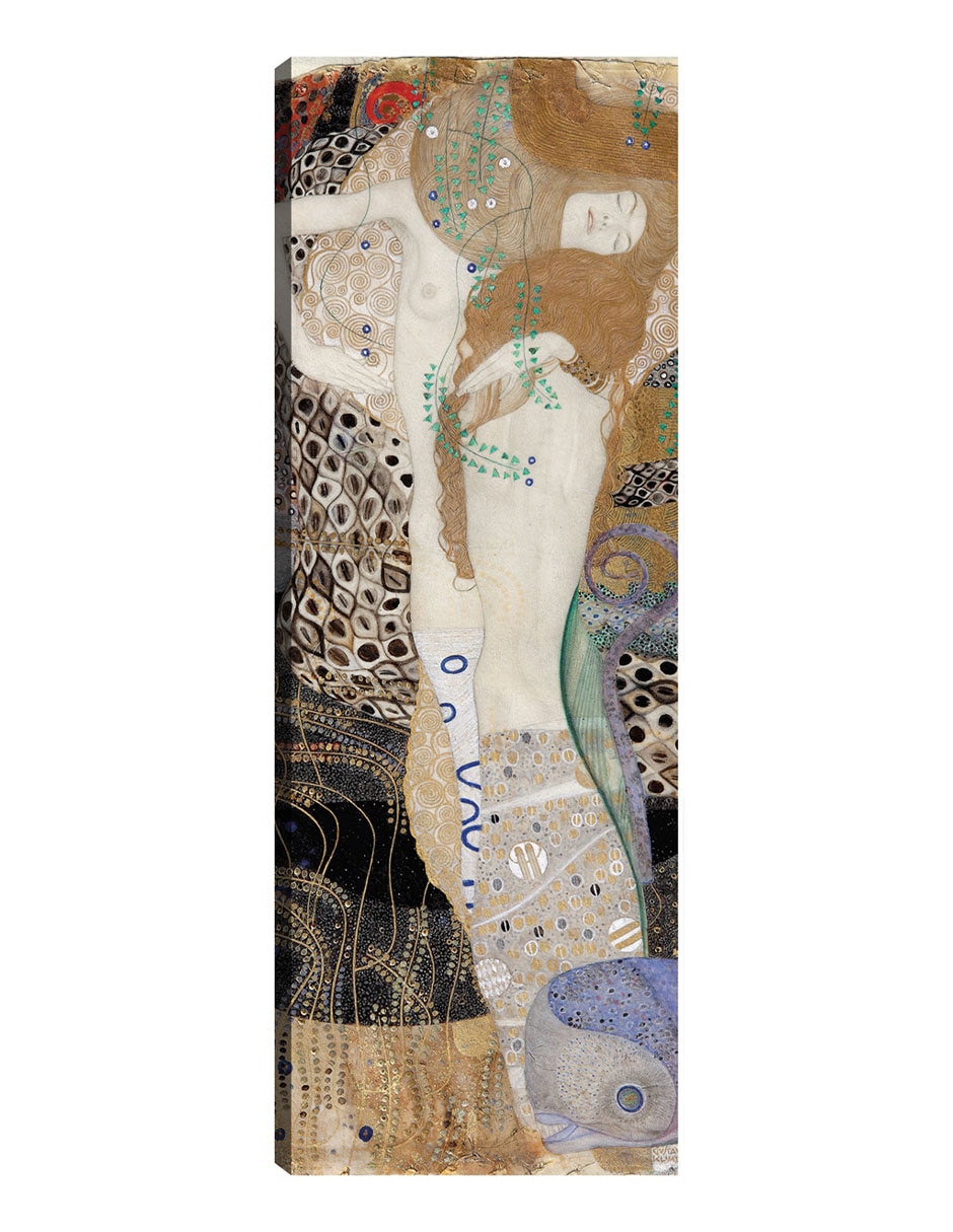 Cuadro decorativo Novias (Serpientes De Agua I) (1904) técnica mixta Formas