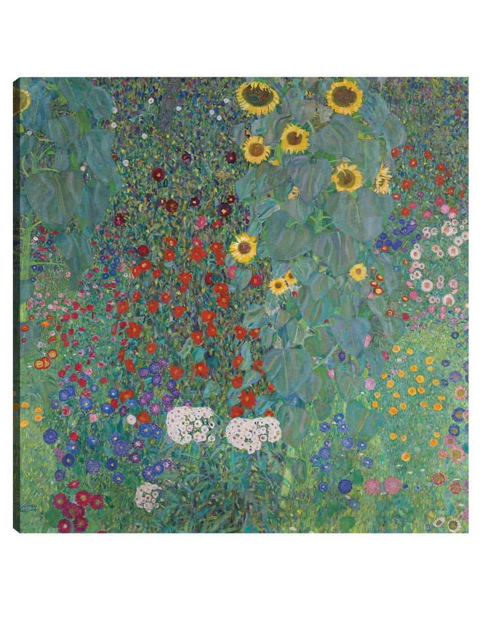 Cuadro decorativo Jardín de la cabaña con girasoles (1907) mixta
