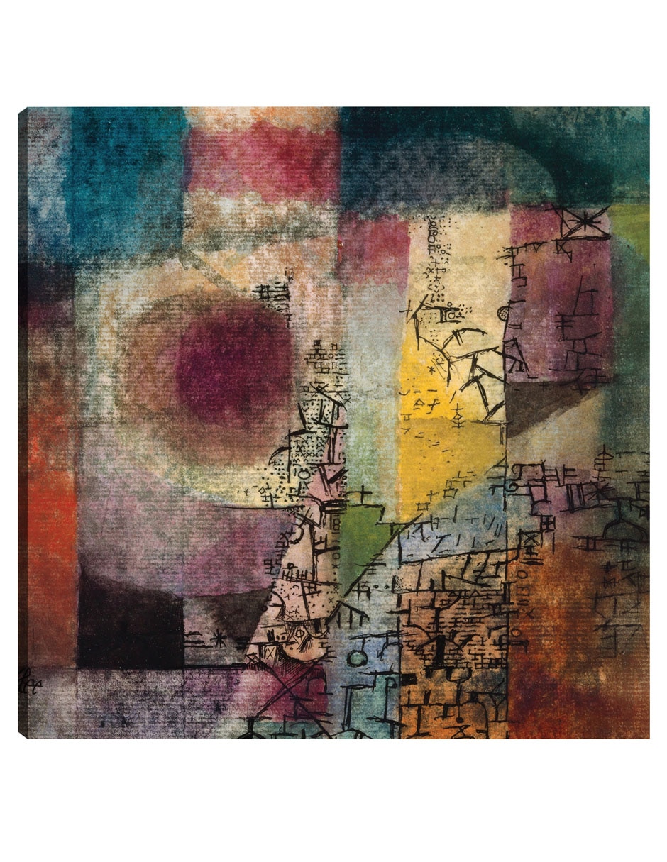 Cuadro decorativo 1914 técnica mixta Formas